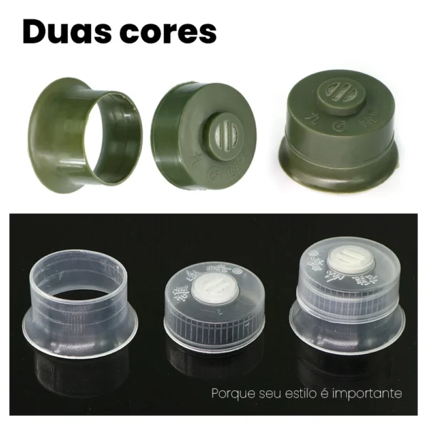 Tampas com Filtro de Ar para Sacos de Cultivo de Cogumelos - Image 2