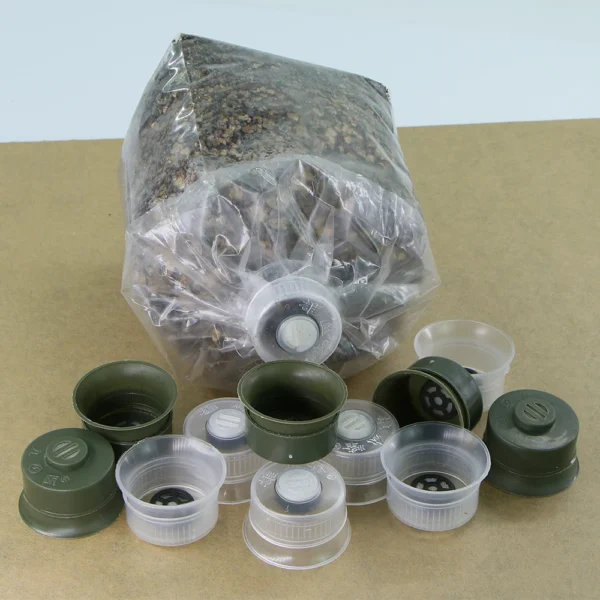 Tampas com Filtro de Ar para Sacos de Cultivo de Cogumelos - Image 7