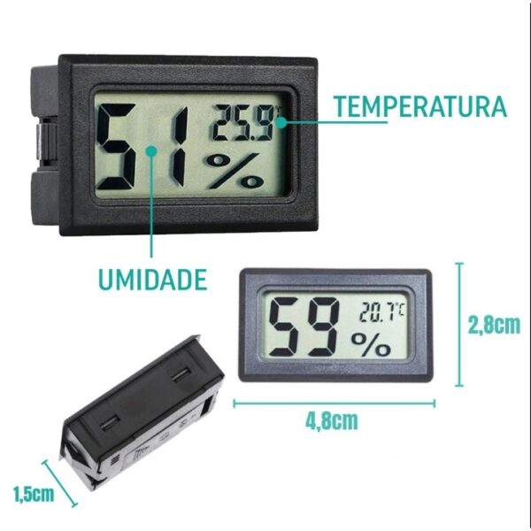 Termohigrômetro com Sonda (Baterias Inclusas) - Image 3
