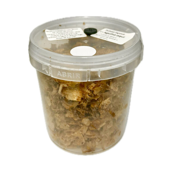 Bolo para Spawn Serragem e Farinha Integral - Estéril pronto para uso