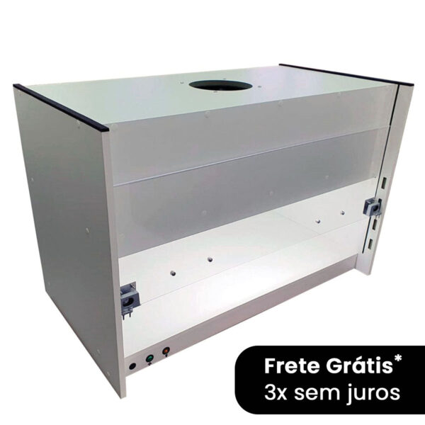 câmara de fluxo laminar HEPA H14 com Lâmpada UV-C Germicida