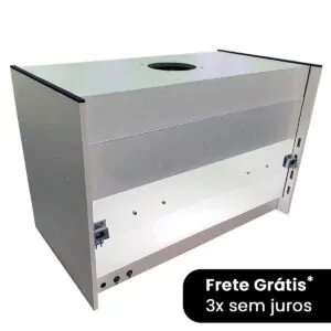 câmara de fluxo laminar HEPA H14 com Lâmpada UV-C Germicida