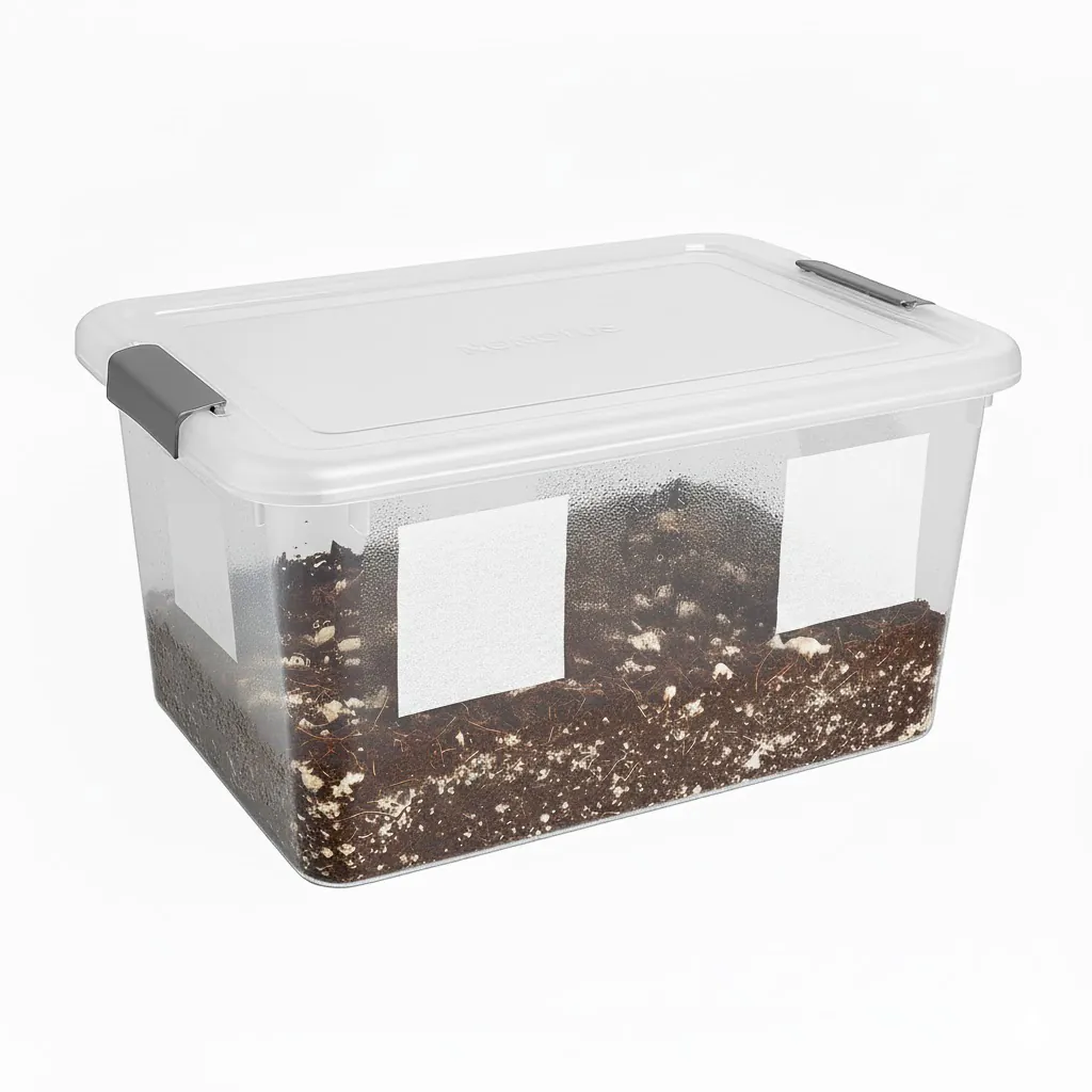 Terrário para Cultivo de Cogumelos - Caixa Monotub 56L - Imagem 2